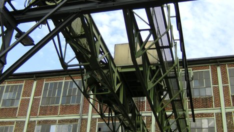 marodes Industriegebäude