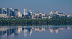 Panoramaansicht Dnipro