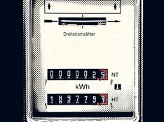 Foto zeigt einen Stromzähler