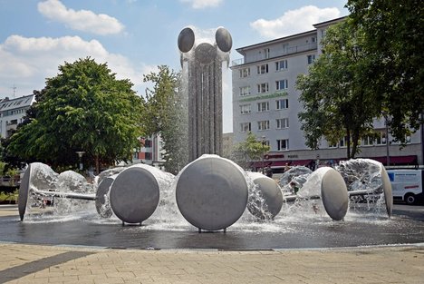 Wasserspiel Ebertplatz, Köln, Brunnen, Kunstwerk