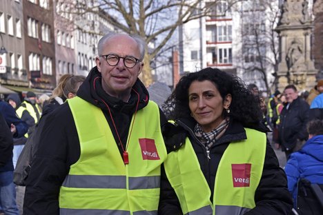 Warnstreik Verdi, warnstreik, köln, öffentlicher dienst, beschäftigte, gehaltsforderung